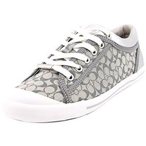 Coach Francesca Sneaker, Metallic, Ivory-Silver